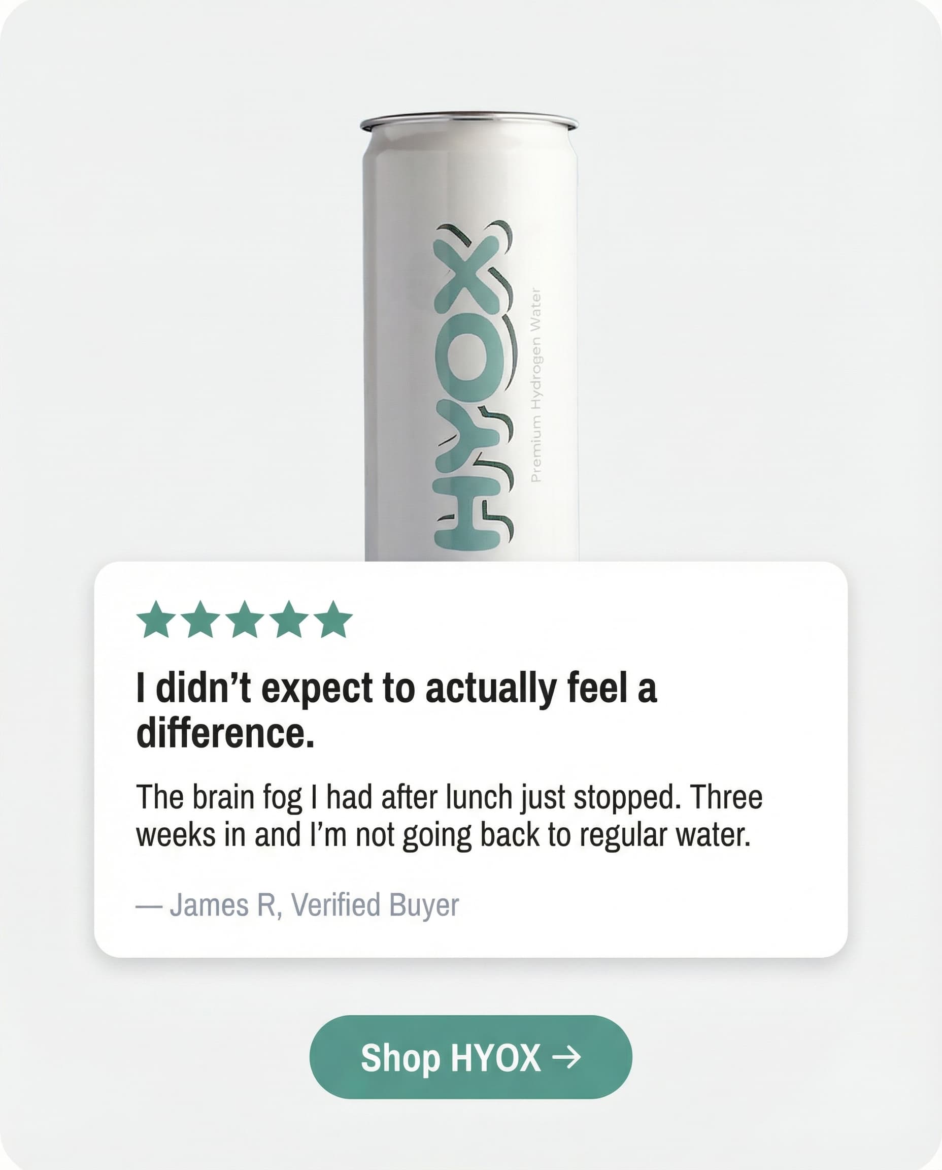 HYOX — Social Proof Creative
