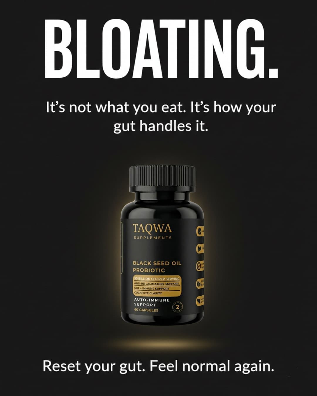 Taqwa — Gut Health Creative